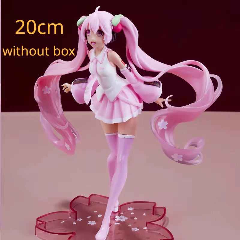Lindo Hatsune Miku Estuche coleccionable Widget Figura de anime 14 ~ 25 cm