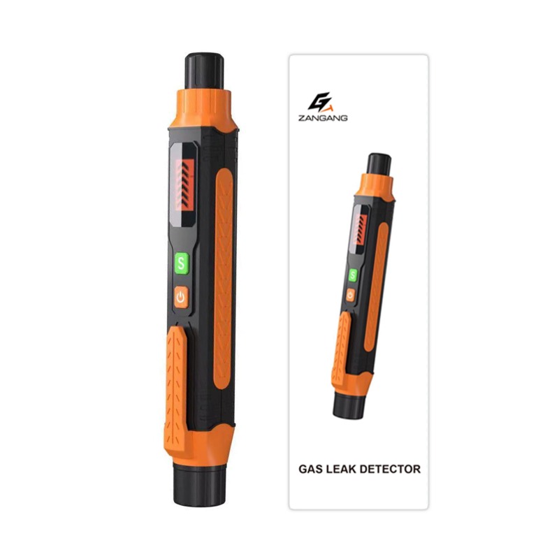 Detector de vazamento de gás 50A Detector de gás combustível Alarme de som e exibição para metano natural