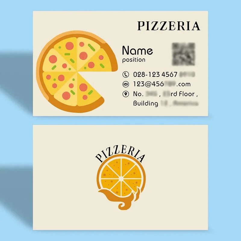 200PCS การ์ดที่กําหนดเองการ์ดขอบคุณที่กําหนดเองนามบัตรส่วนบุคคลโลโก้ขนาดเล็กธุรกิจงานแต่งงานเชิญโปสการ์ด
