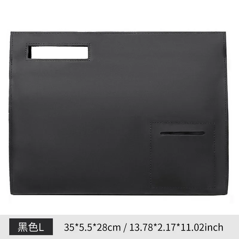 Valigetta in pelle Borsa per documenti Borsa per documenti in vera pelle In primo piano Borsa a mano per file A4 in pelle di cavallo pazzo Affari formali