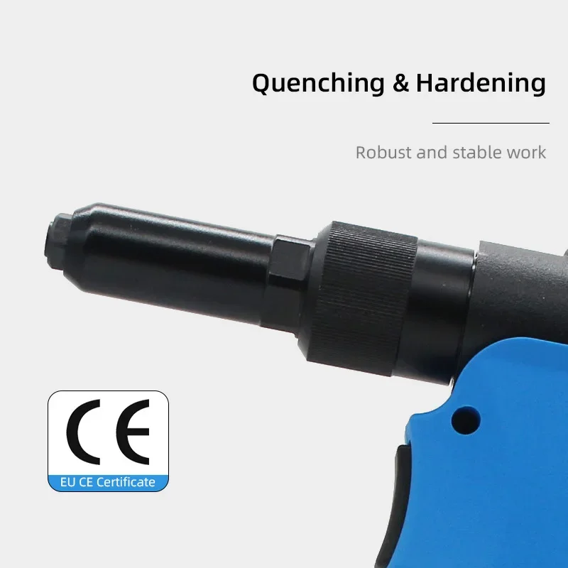 Industrial  Heavy Duty Pneumatic Blind Rivet Gun Air Automatic Self Suction 2.4 3.2 4.0 4.8 6.4mm Stainless Steel Riveting tool