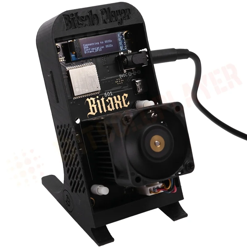 Bitaxe Gamma 601 1.2th/s 18W BM1370 Bitcoin ASIC Miner Open Source Bitcoin Miner com fonte de alimentação 5V6A