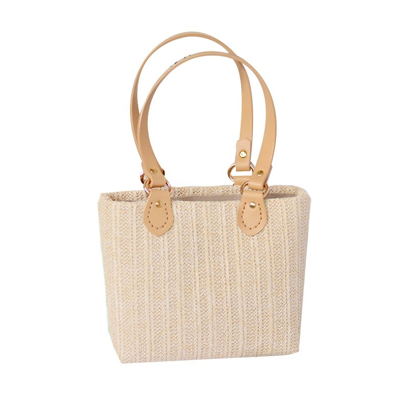 1 pieza de tela de cuero de imitación de mano de PU de 62 cm, accesorios de repuesto DIY para bolsos, correa con asa para bolsos