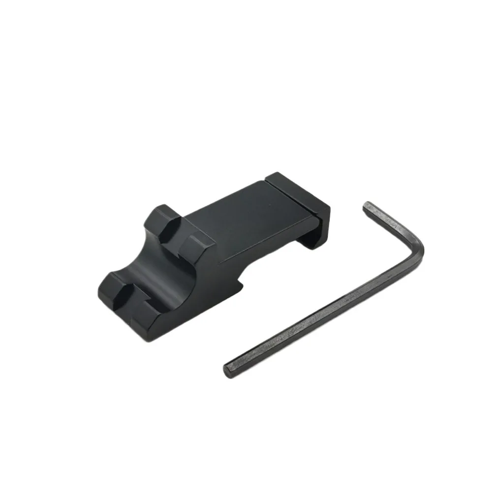 45 Degree Angle Offset Side Adapter RTS 20mm Picatinny Rail  Flashlight Accessories