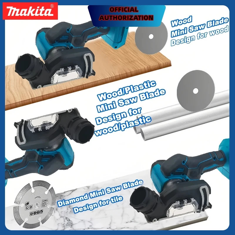 Makita 3inch Brushless Mini Angle Grinder Electirc Compact Cut OFF Tool Cutting Machine with LED Display For Makita 18V Battery