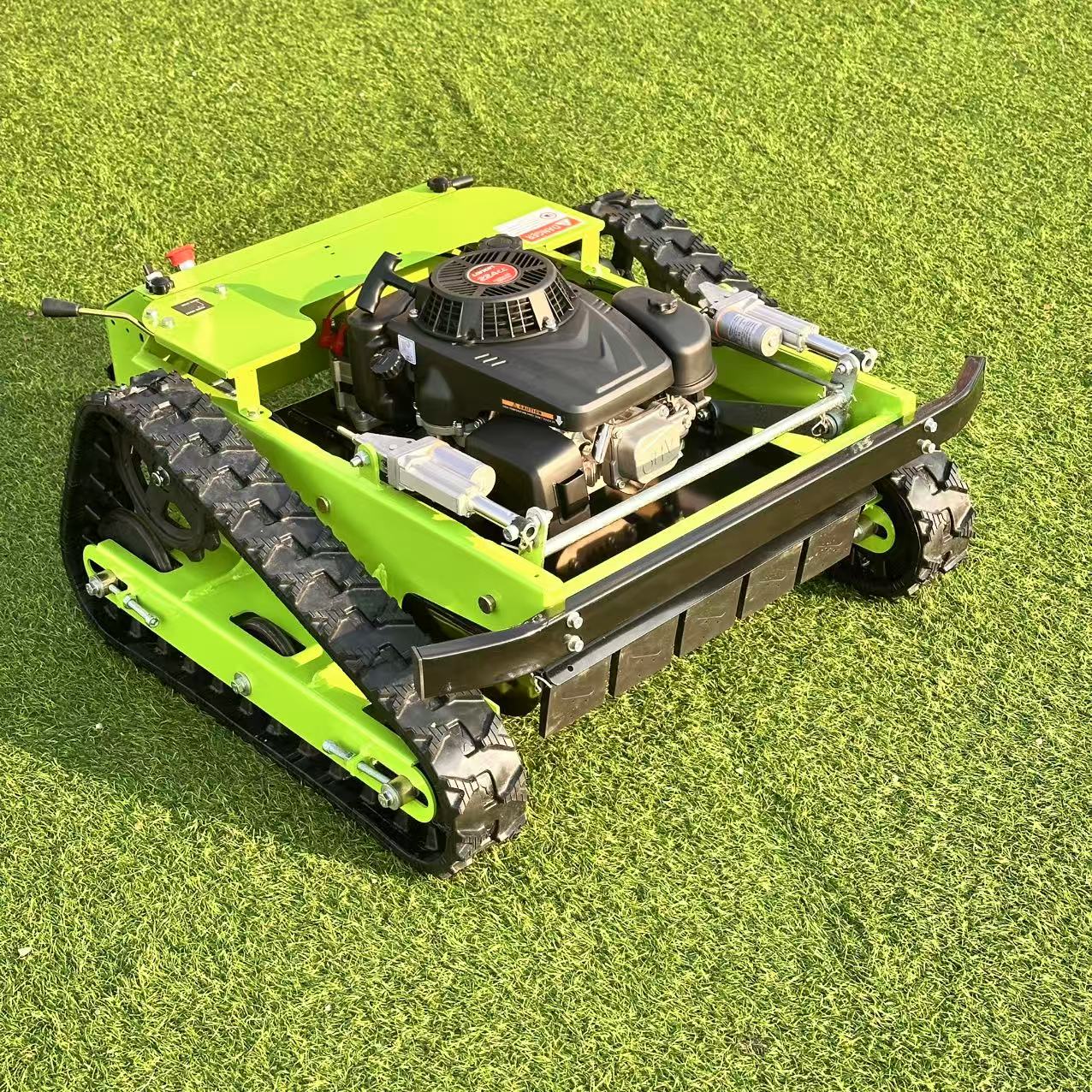 Aangepaste afstandsbediening rups grasmaaier grastrimmer robot grasmaaier te koop