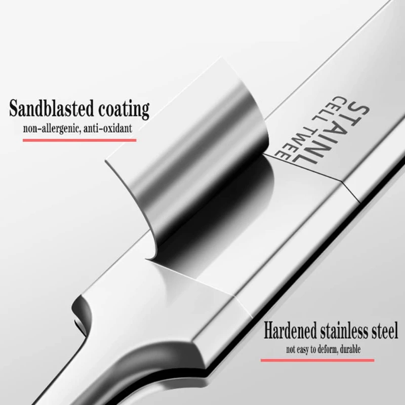 Blackhead Removal Tweezers Stainless Steel Tools - Effective Comedones Extractor, Whiteheads Removal Deep Cleansing Tools
