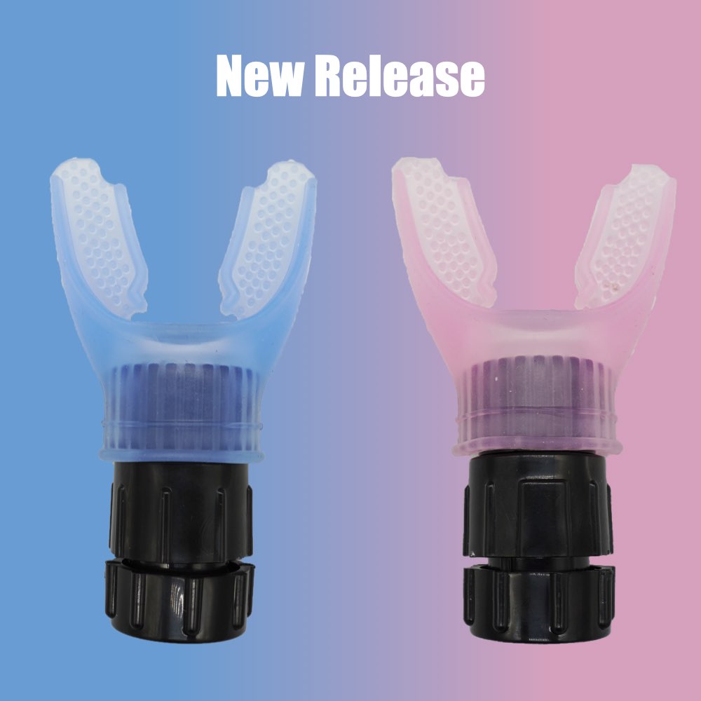 Entrenador de respiración con resistencias ajustables para mejorar la capacidad pulmonar y la fuerza respiratoria para ejercicios físicos