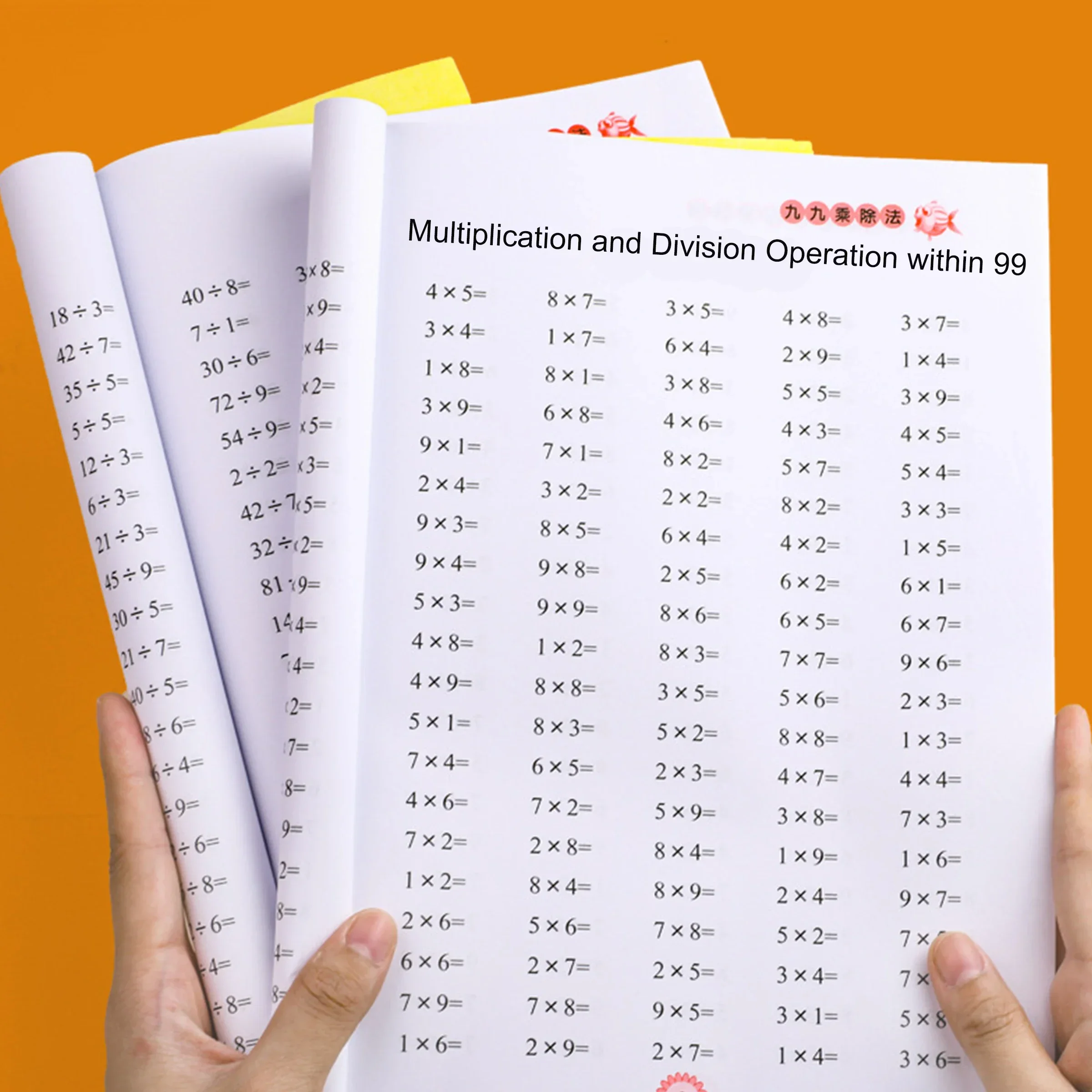 Times Tables Übungsarbeitsbuch: Multiplikation und Division innerhalb von 99 – Übungen zum Erinnerung von Multiplikationstabellen, Mathe-Arbeit