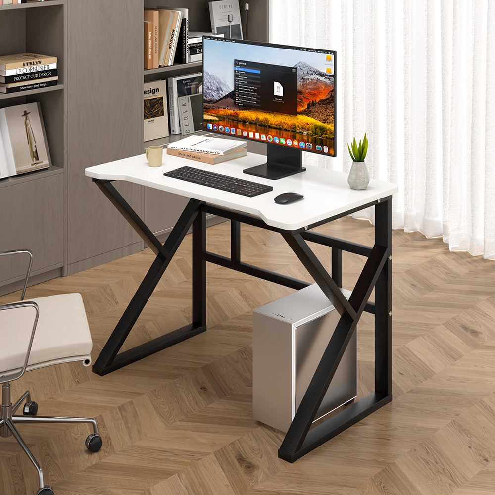 Voltsify K-shaped Frame Office Desk Workstation Game Table
