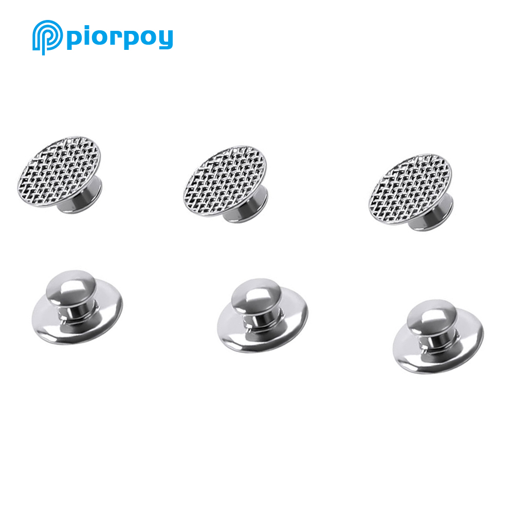 PIORPOY 10 Pcs Dental Orthodontics Lingual Button Bottom Mesh Base For Braces Ortodoncia Tools Round Type Dentistry Materials