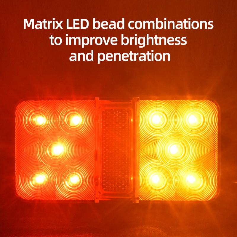 Ultra lumineux 12V voiture LED queue clignotant frein feu de recul pour pick-up remorque feu arrière étanche