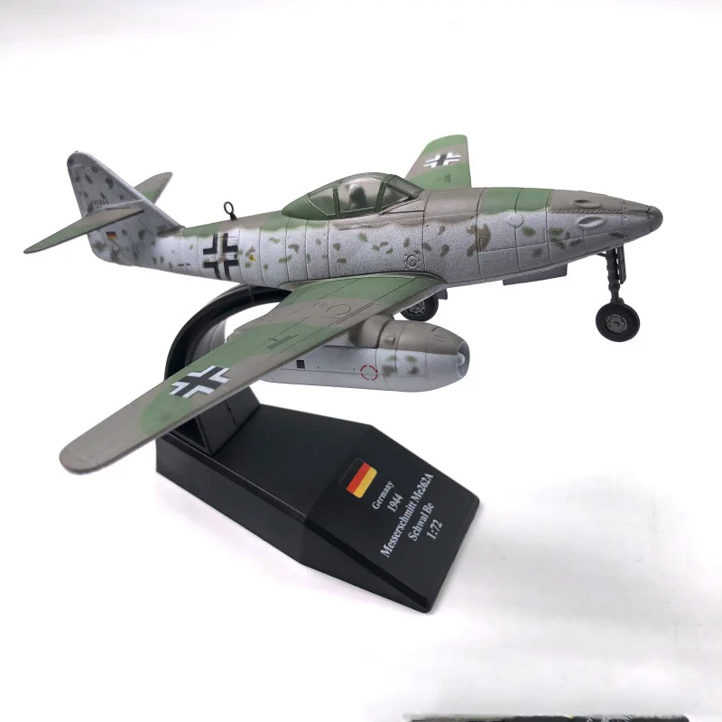 ジェイソンチュチュ 1/72 スケールメッサーシュミット Me-262 戦闘機合金軍用機モデルダイキャストメタルモデル飛行機ドロップシッピング