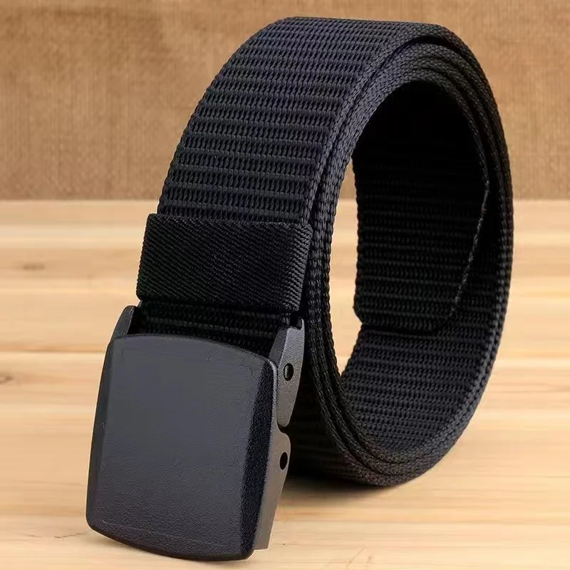 A Travel Cash Anti-Theft Belt For Men, Available In 3 Colors, With A Secret Money Pocket, 125cm