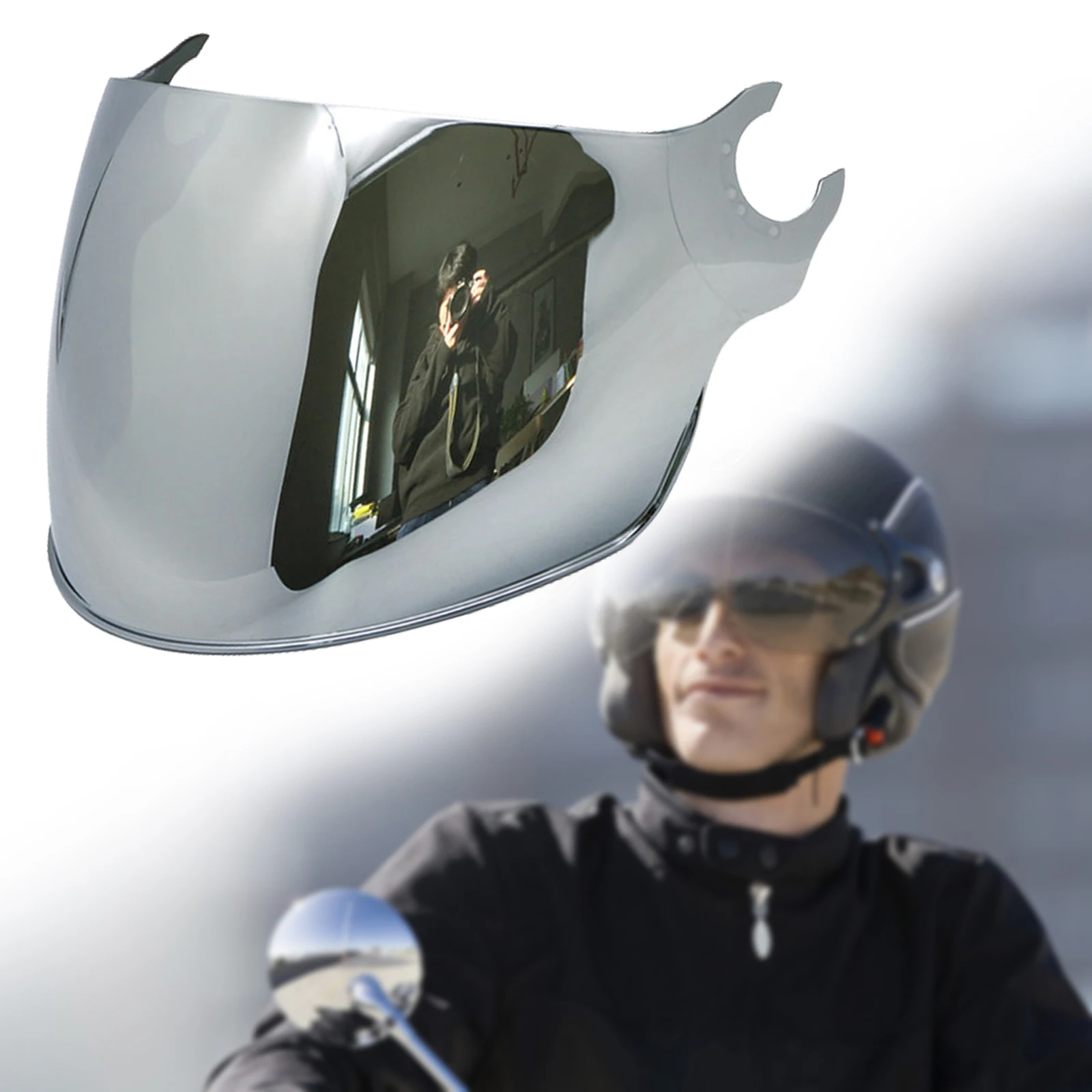Kaski motocyklowe osłona obiektywu wymienna solidna motocyklowa osłona przeciwwiatrowa soczewka do kasków LS2 akcesoria