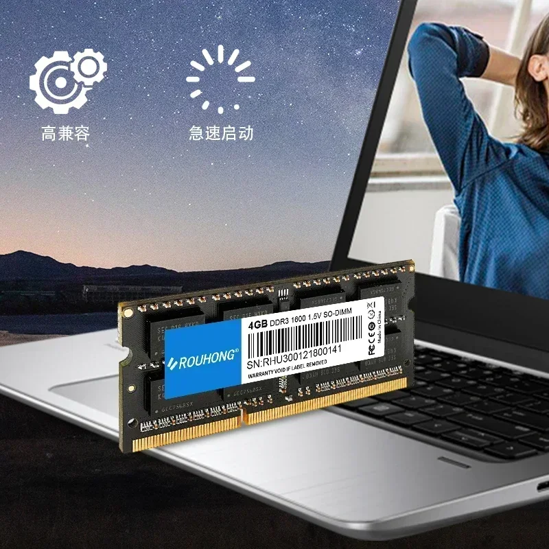 DDR3 4GB 8GB 1,5 V Laptop RAM 1066MHz 1333MHz 1600MHz 1866MHz PC3L 10600s 12800s DDR3L 204Pin 1,35 V Sodimm Notebook-Speicher
