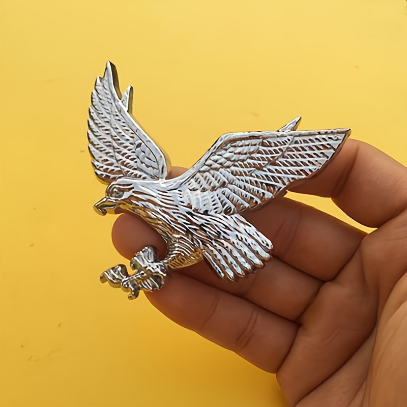 Metall Eagle Hawk 3D Auto Dekoration Abzeichen Emblem Aufkleber für Universal Autos Motorrad Fahrrad
