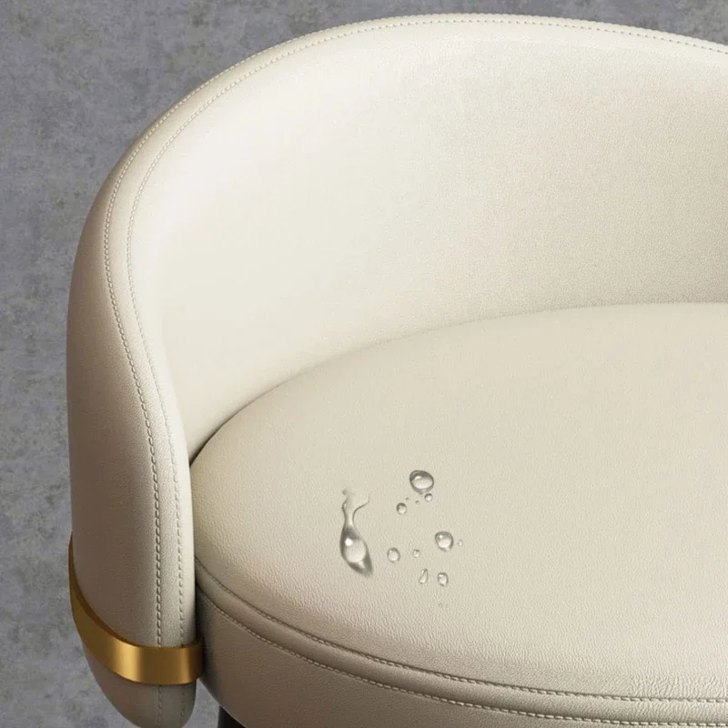 Tabouret De Bar Stools Dining Chairs Accent Modern Accent Leather Bar Chairs Design Ergonomic Sillas Para Comedor Furniture