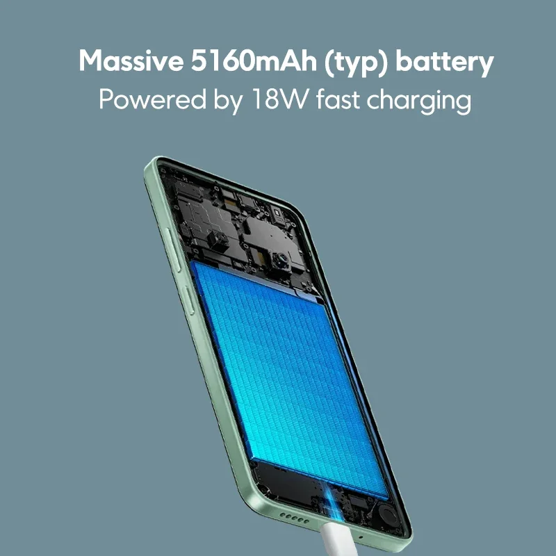 POCO C75 Smartphone versión Global 6,88 "120Hz pantalla de caída de puntos Helio G81-Ultra 50MP cámara enorme NFC 5160mAh batería
