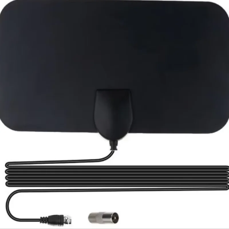 Digital TV Antenna Booster Hign Gain High Definition Aerial HD Flat Indoor Active Aerial For Car Antenna RV Travel Smart TV