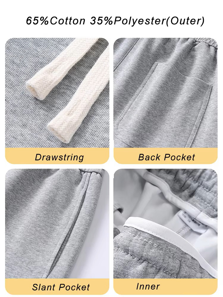 Primavera outono homens sweatpants moda coreana roupas esportivas cordão perna larga calças de pista reta algodão casual calças soltas