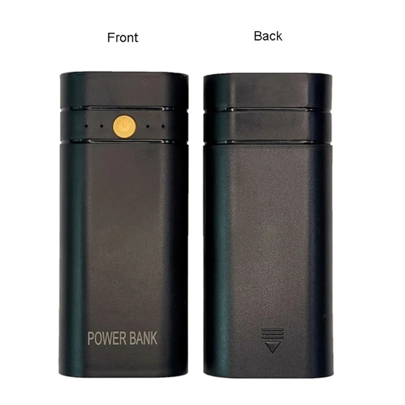 6000mAh 2*18650 Battery USB Type-C Power Bank Battery Charger Case DIY Box For Phone Electronic Charging Not Including Batteries