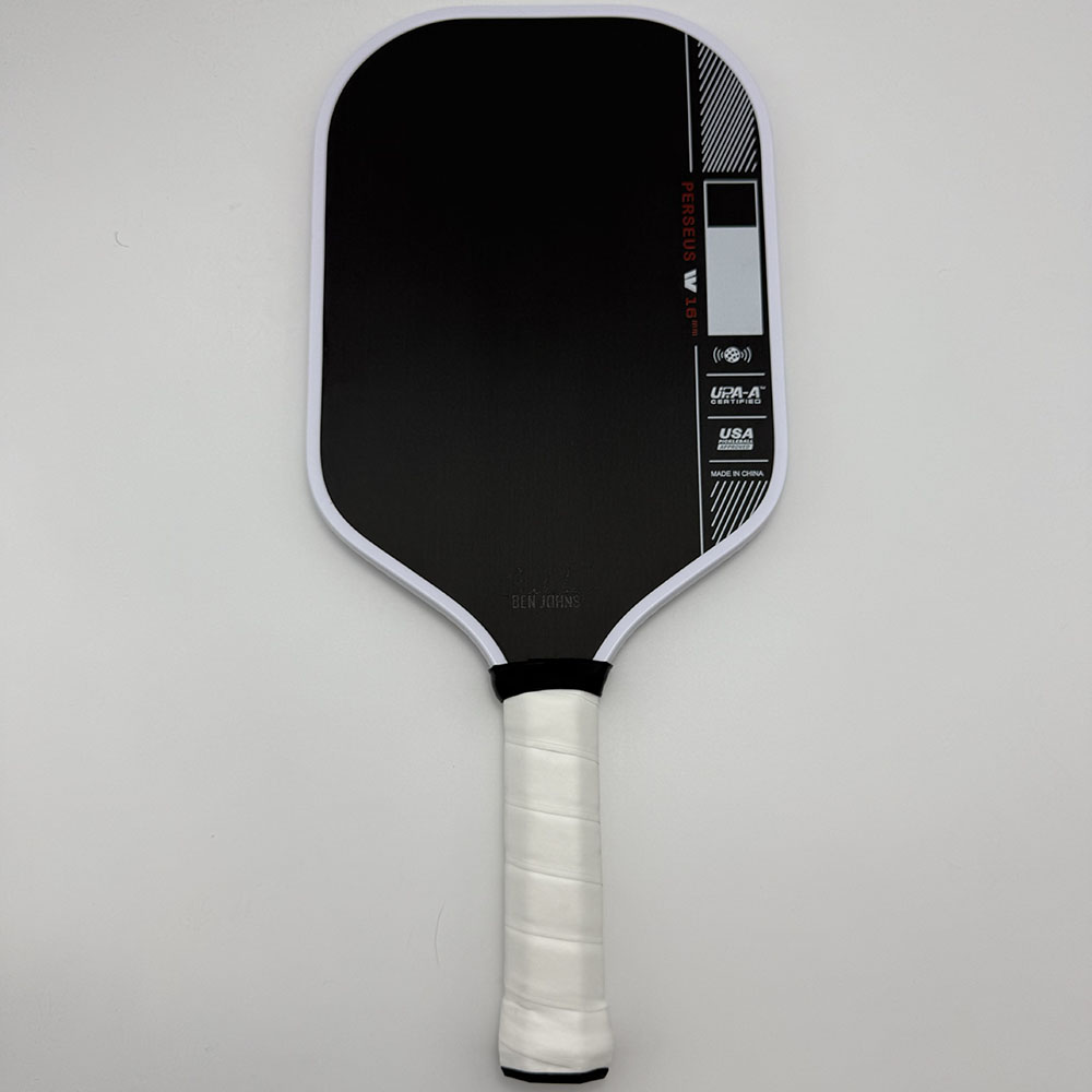 Ben Johns Perseus Pro IV 16 мм Pickleball Paddle GEN 4 TFP Пенопластовый сердечник с поверхностью из углеродного волокна Toray T700