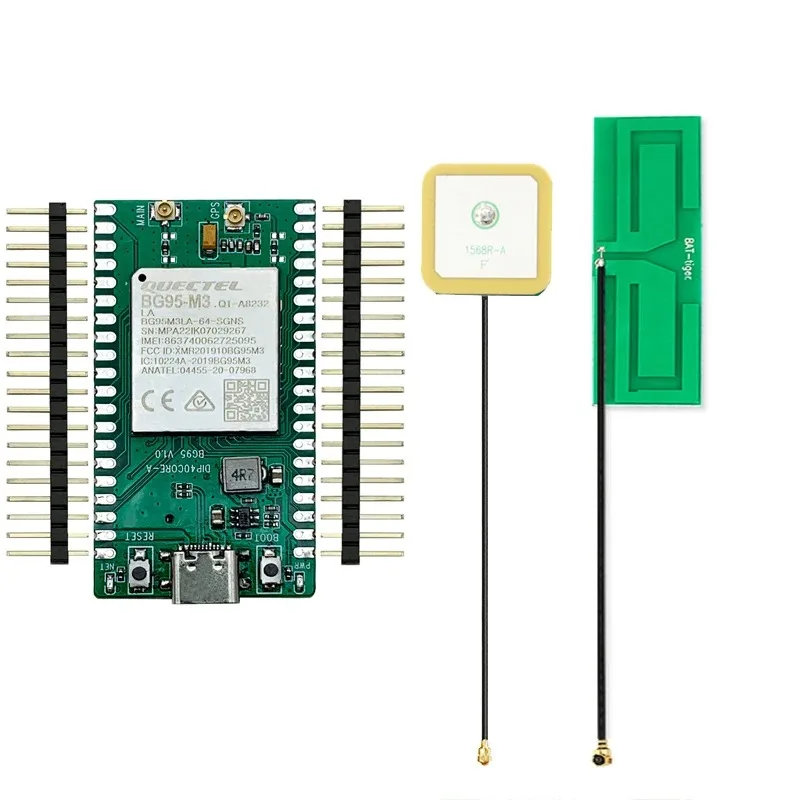 QUECTEL BG95-M3 40PIN OUT PCBA Mini placa de desarrollo con receptor GNSS LPWA GSM NBIOT CATM módulo con ranura para tarjeta SIM