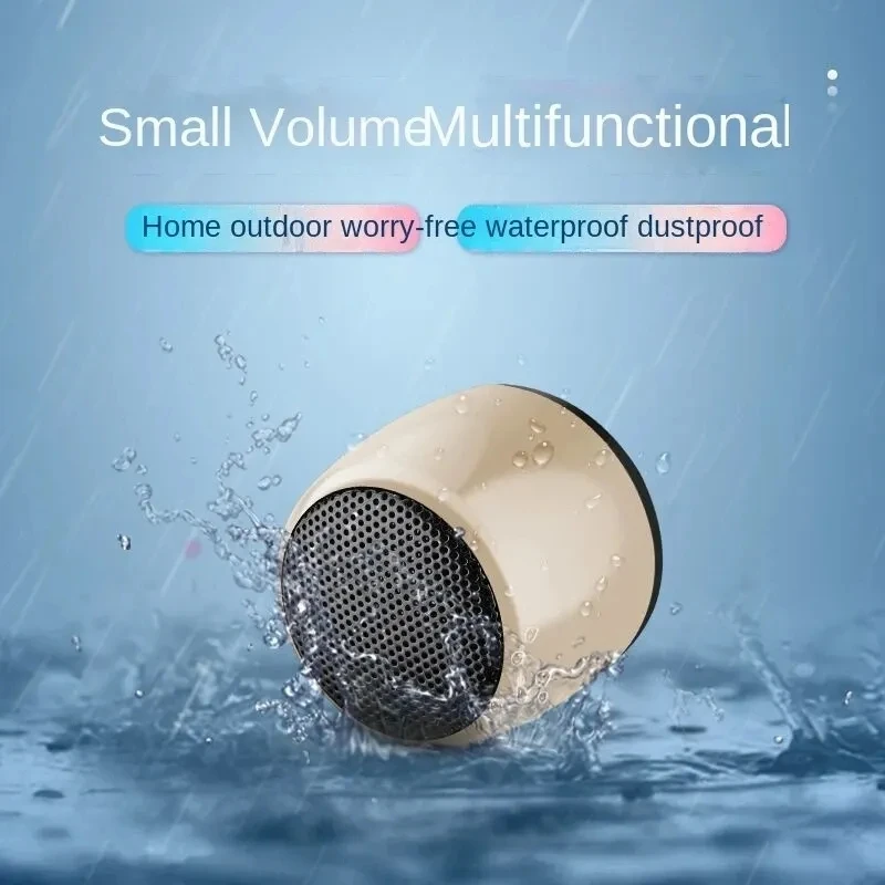 M1 Mini Głośnik Bluetooth Kompatybilny Mały Przenośny Inteligentny Jedno Przeciągnięcie Dwa Małe Stalowe Działo Metalowy Bezprzewodowy Subwoofer Dźwięku