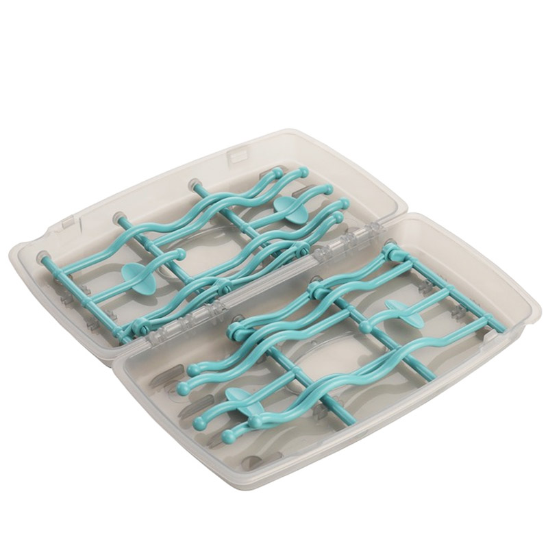 Support de séchage arbre stockage mamelon étagère bébé sucette alimentation support de verre biberon nettoyage sèche-linge égouttoir Double face Portable