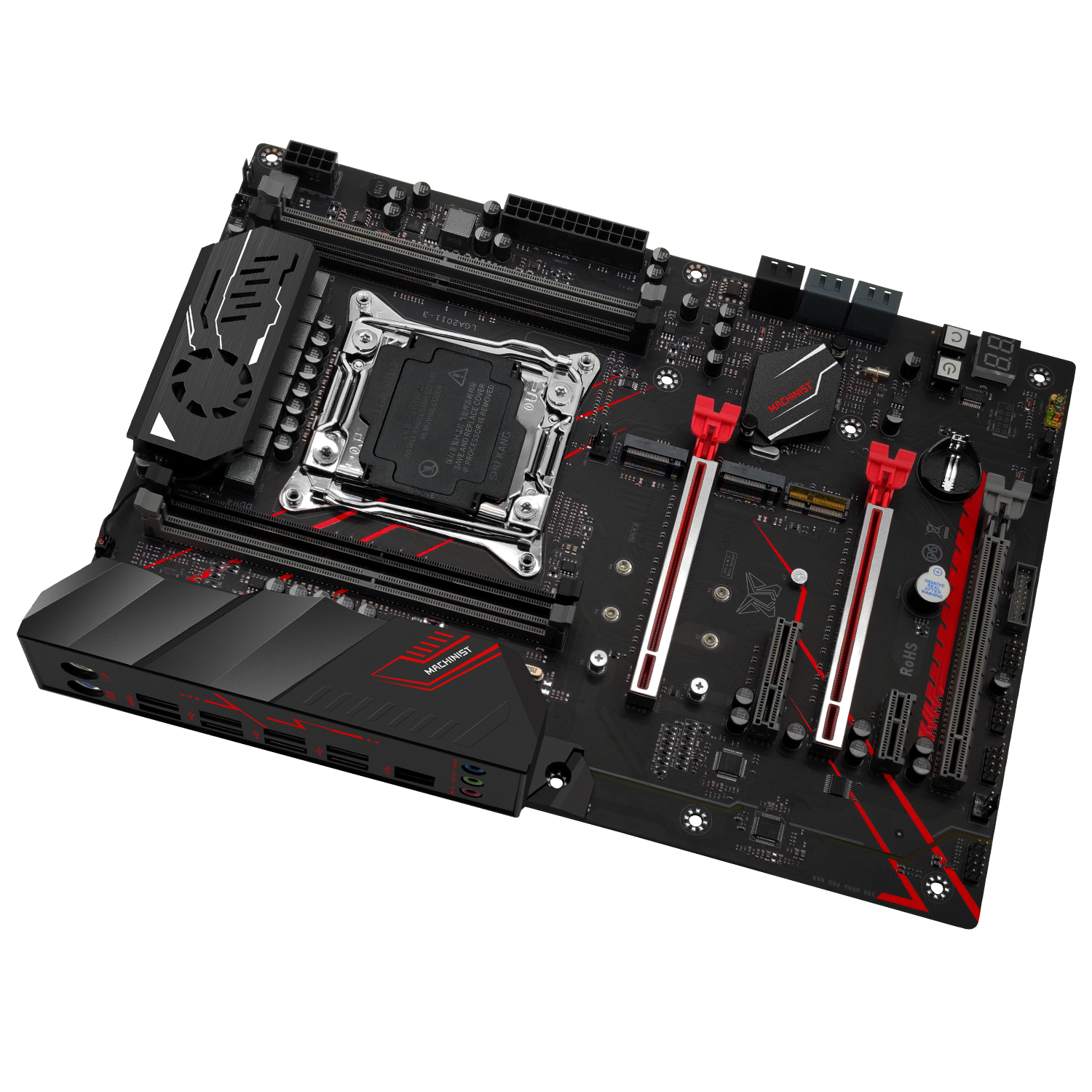 MACHINIST X99 MR9A PRO MAX Motherboard-Unterstützung LGA 2011-3 Intel Xeon E5 V3&V4 CPU-Prozessor unterstützt DDR4 RAM-Speicher NVME USB3.0
