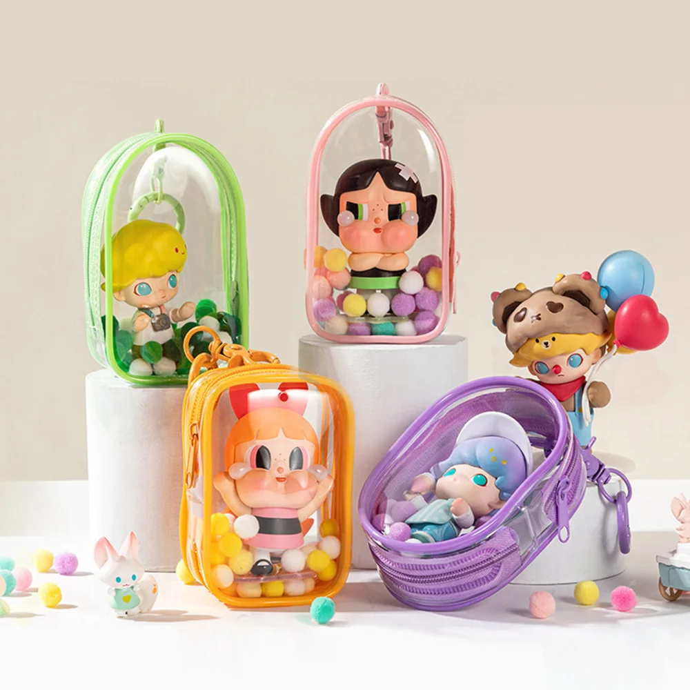 Jewelry Storage Box Transparent Storage Bag Mystery Box Keychain Bag Storage Box Thickened Wallet Cute Doll Display Out Bag
