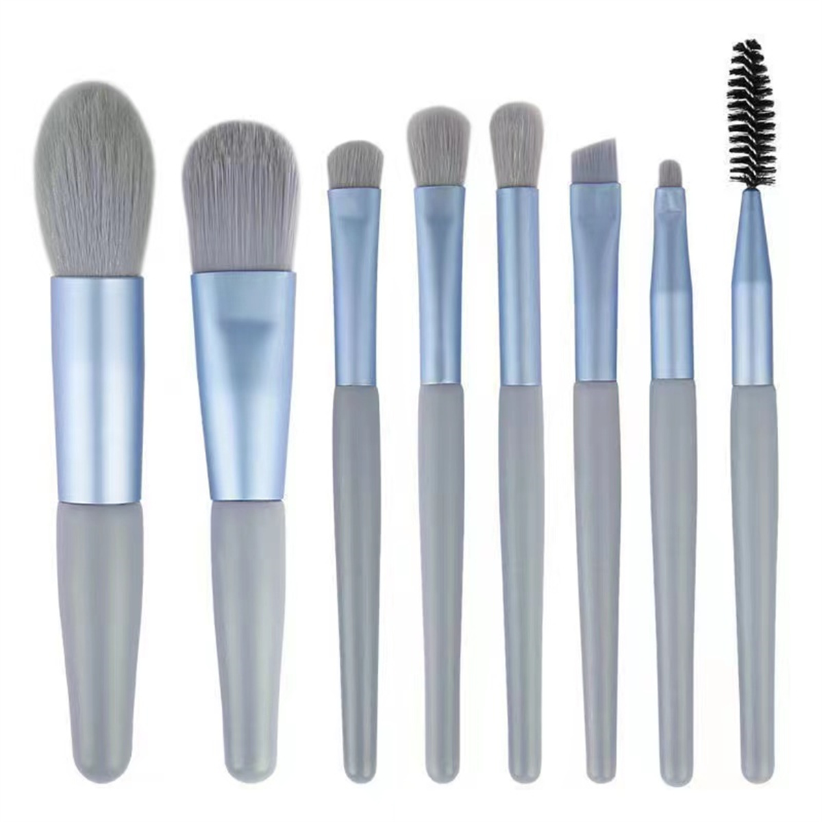 8-teiliges weiches, flauschiges Make-up-Pinsel-Set für Kosmetika, Foundation, Rouge, Puder, Lidschatten, Kabuki, Blending, Make-up-Pinsel, Beauty-Tool