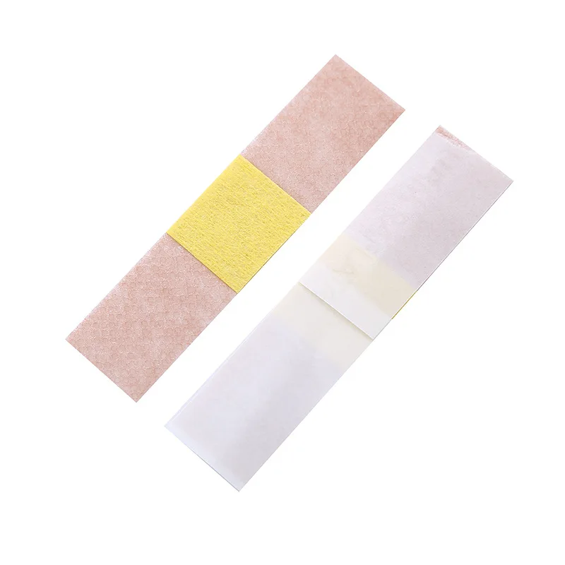 Pansement en plâtre adhésif non tissé hypoallergénique, crêpe respirant pour plaies, premiers soins pour la peau, 50 pièces/ensemble
