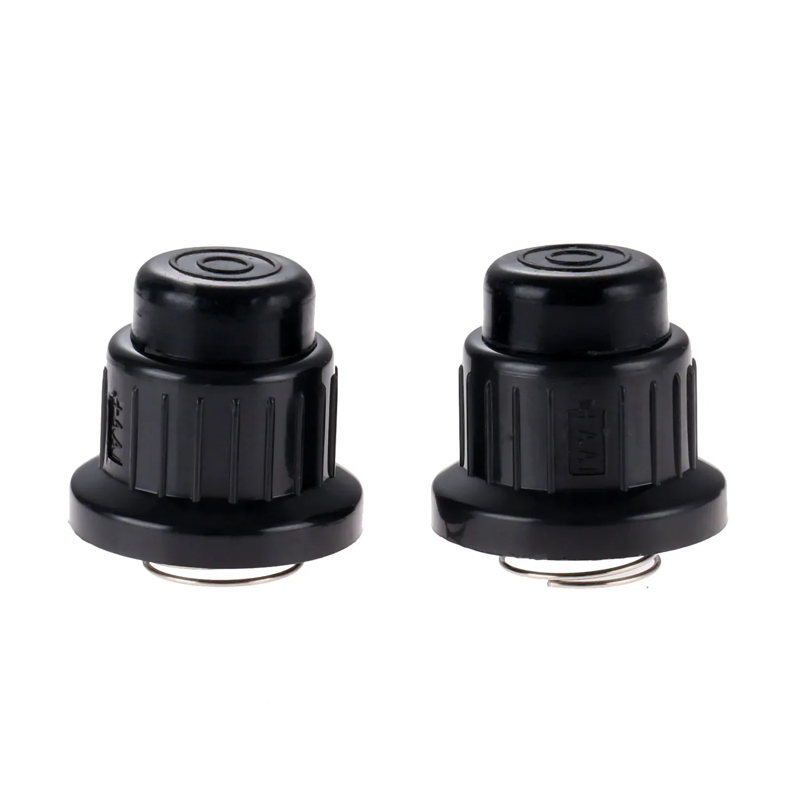 2 ชิ้นพลาสติกย่างบาร์บีคิวโพรเพนแก๊ส Fire Pit AA แบตเตอรี่ Pulse Electronic Igniter Push ปุ่มสวิทช์, AA Igniter สวิทช์หมวก