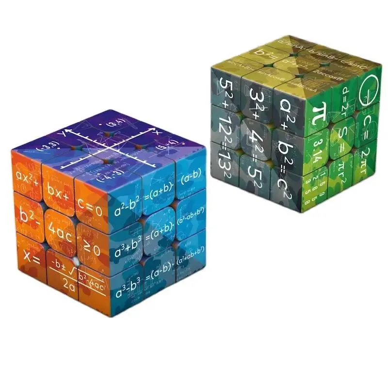 3x3x3 cubo mágico quebra-cabeça matemática elemento químico cubo mágico presentes das crianças brinquedos educativos