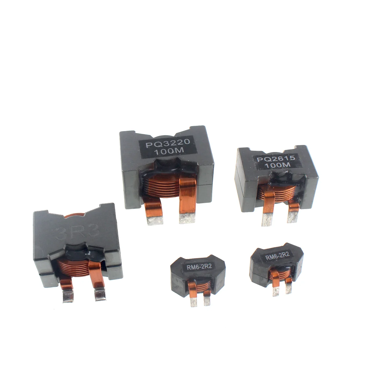 5/2pcs inductor inductance RM6 PQ3220 PQ2918-4.7uH 10uH 4.7uh 2.2uh 3.3uh 22uh 50A100A new energy flat line filter inductor