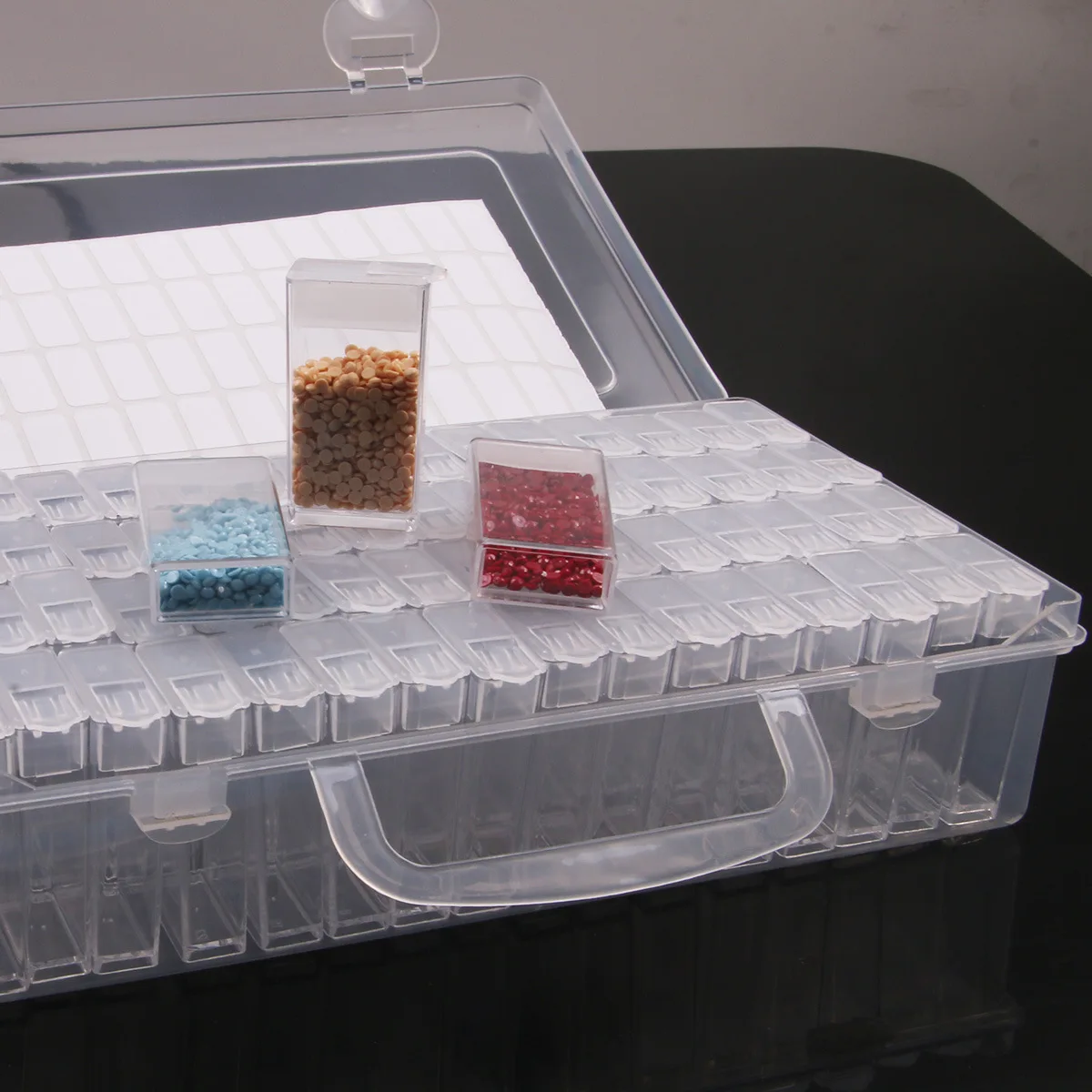 5D DIY Diamant Malerei Werkzeuge Zubehör Lagerung Box Container Diamant Stickerei Zubehör Bohrer Box Mosaik Container Fall