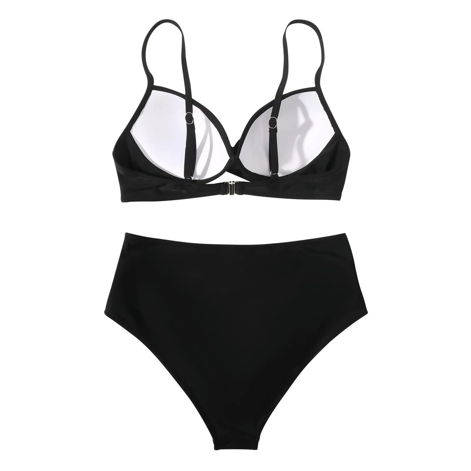Taille haute Bikini 2024 femme maillot de bain femmes maillots de bain maillot de bain rembourré Push Up froncé maillot de bain femmes Bikini ensemble
