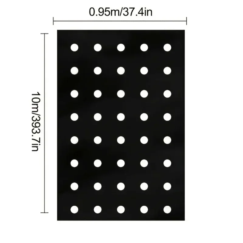 Crescere le tue verdure con il nostro mulchFilm in plastica nera di alta qualità: perfetto per serre e protezione delle piante!
