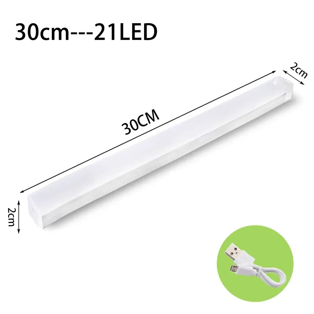 Rechargeable Light Cabinet Wardrobe Lamp Motion Sensor Light Wireless LED Night Light TypeC  Staircase Backlight For Kitchen LED
