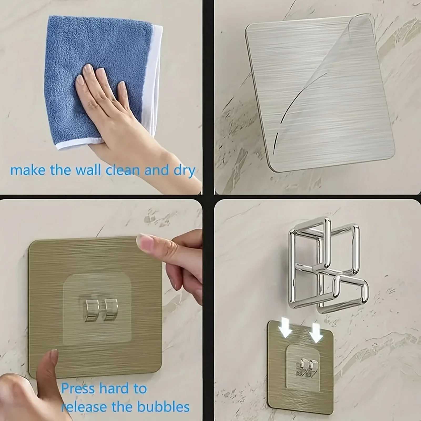 1/2/4/6 pezzi gancio per lavabo in acciaio inossidabile multifunzione senza punzonatura cucina bagno rack lavabo portaoggetti asciugamano appeso supporto