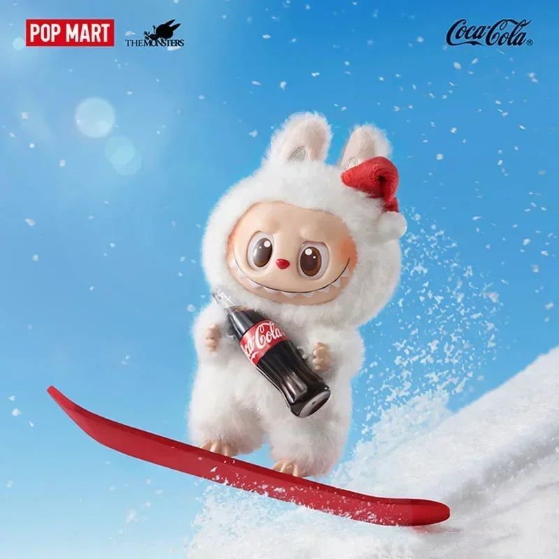 POP MART LABUBU THE MONSTERS コカ・コーラシリーズ ビニール製 フェイスブラインドボックス おもちゃ ミステリーボックス サプライズギフト