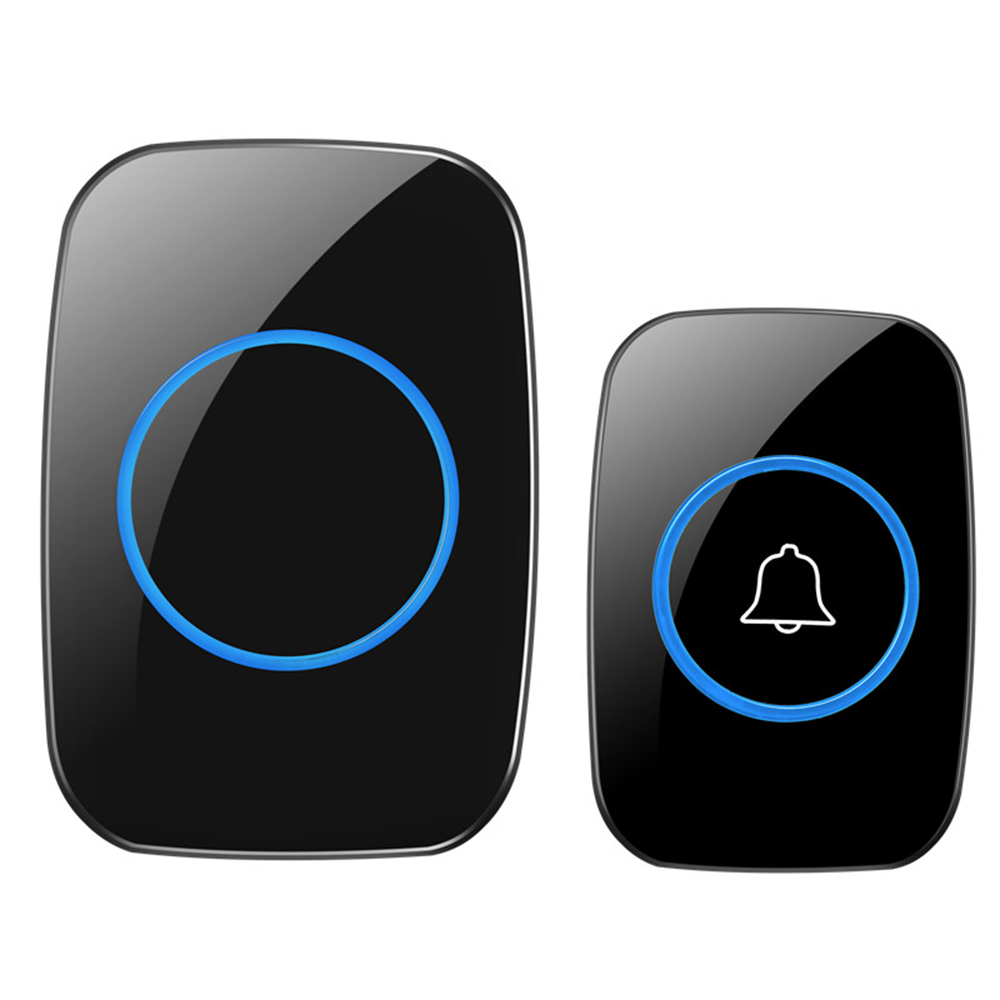 Mini A10 DC แบตเตอรี่ไร้สายกันน้ํา Doorbell 300M Remote 60 Chimes ไร้สายบ้านไร้สาย Call Bell