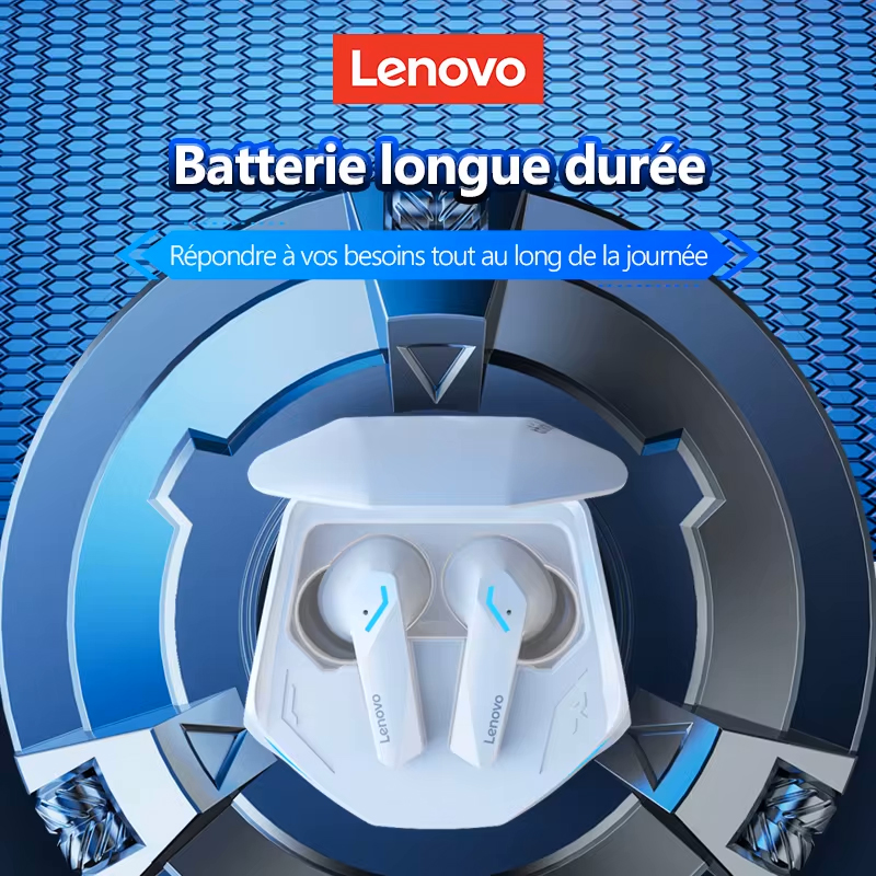 Lenovo-GM2 Pro 5.3 Fones de ouvido sem fio Bluetooth com microfone, fone de ouvido original, baixa latência auscultadores, HD Call, modo duplo, Gaming Headset
