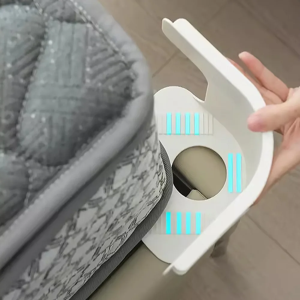 Universal Bedsheet Corner Tightener Clips Invisible Bedspread Secure Holder with Heavy-Duty Mattress Straps Sheets Slot Locks