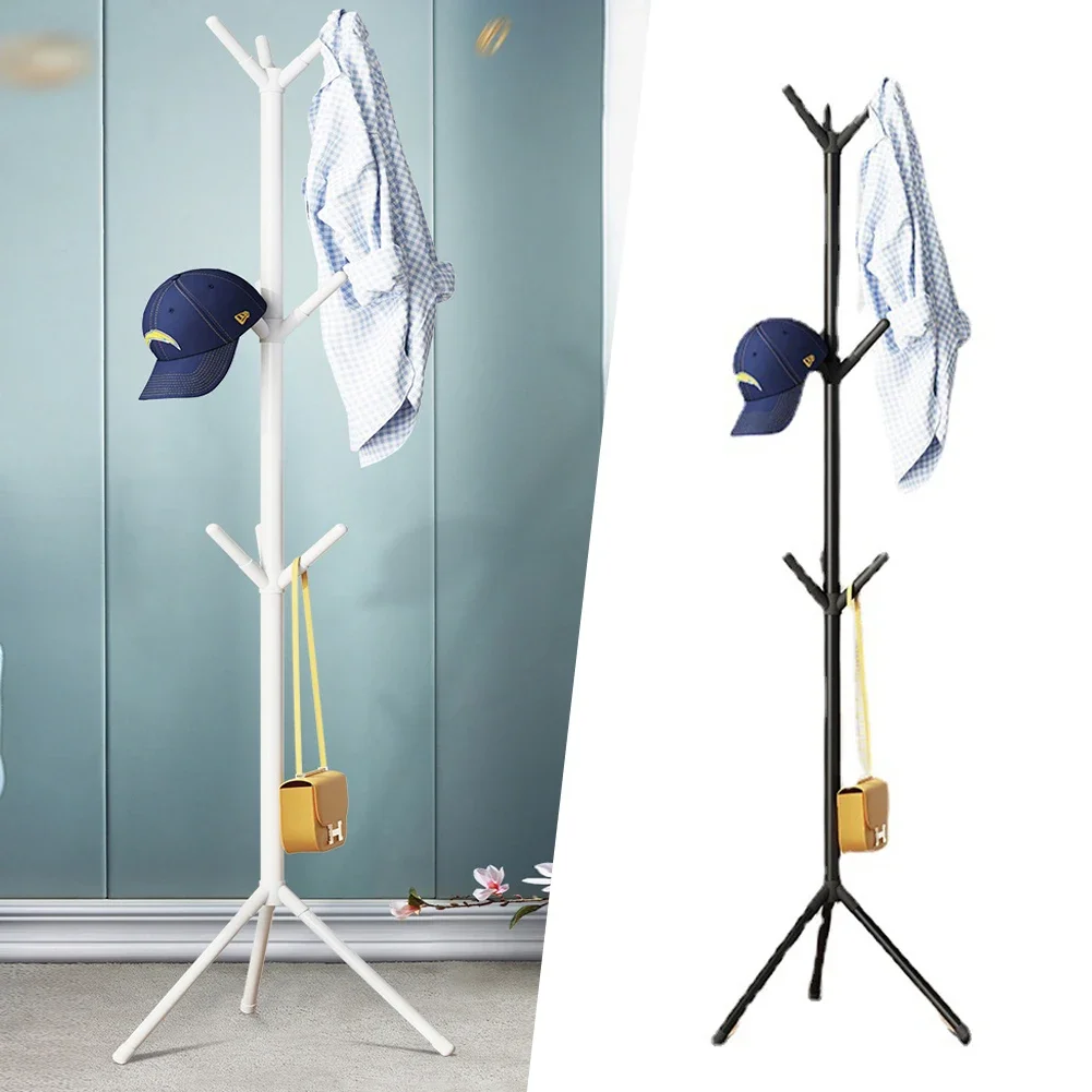 Appendiabiti da terra in metallo Appendiabiti a forma di ramo di un albero Appendiabiti moderno di lusso per cappelli Appendiabiti da pavimento Portaoggetti per abbigliamento