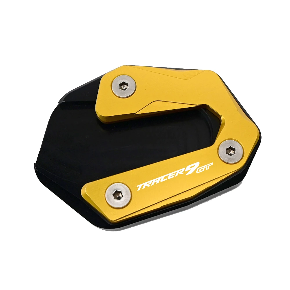 For Yamaha TRACER 9 GT 9GT Tracer9GT 2021-2023 2022 Motorcycle Accessories Kickstand Foot Side Stand Enlarger Pad Tire Valve Cap