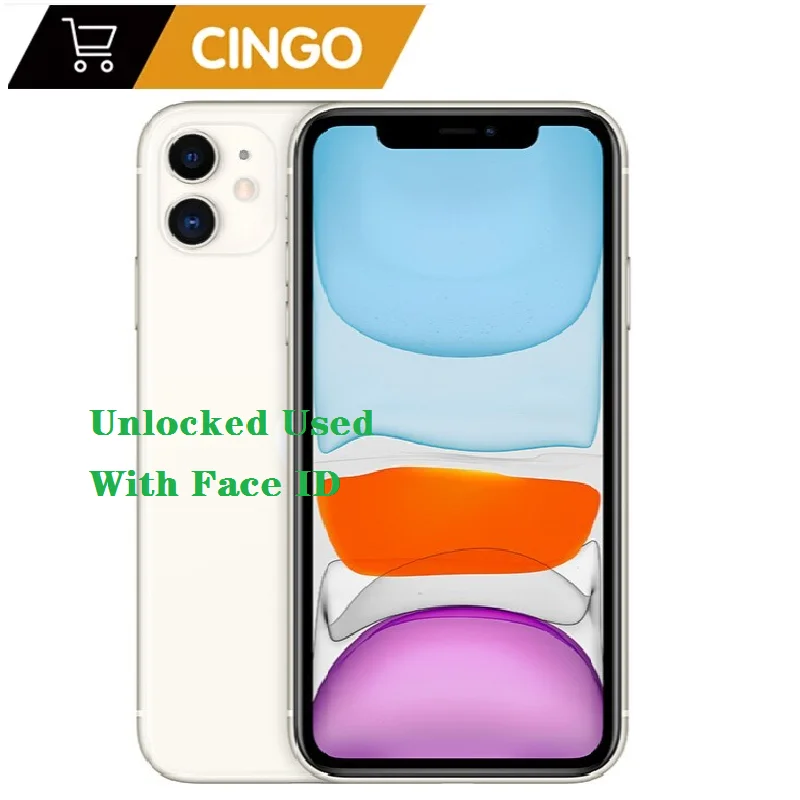iPhone 11 desbloqueado 64GB/128GB/256GB 3110mAh IOS celular iphone11
