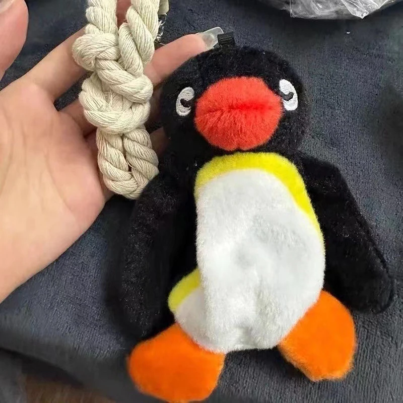น่ารัก Penguin Plush พวงกุญแจน่ารัก Penguin ตุ๊กตาจี้สัตว์ตุ๊กตาพวงกุญแจประณีตกระเป๋าเป้สะพายหลังตกแต่งของขวัญ